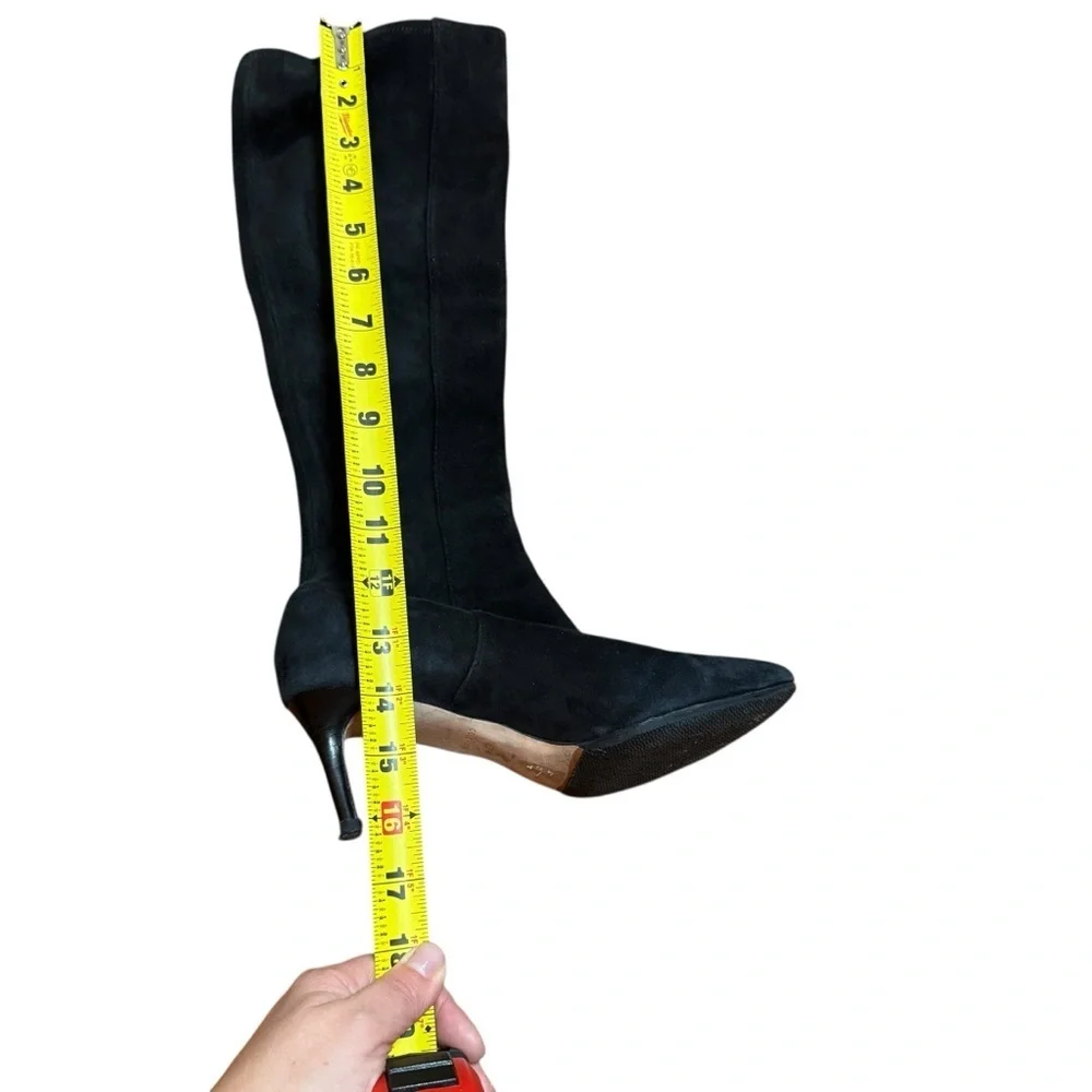 Cole Haan| Women’s Black Suede Go To Janece Boots-Size 6